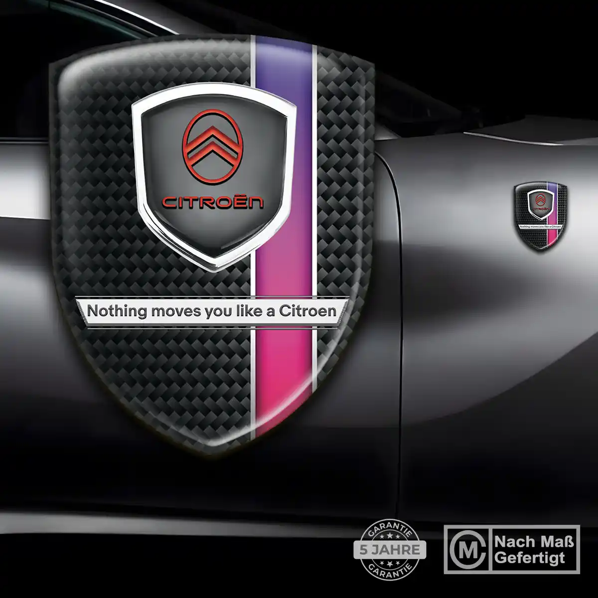 Citroen Aufkleber Auto Ausdrucksstarkes Design