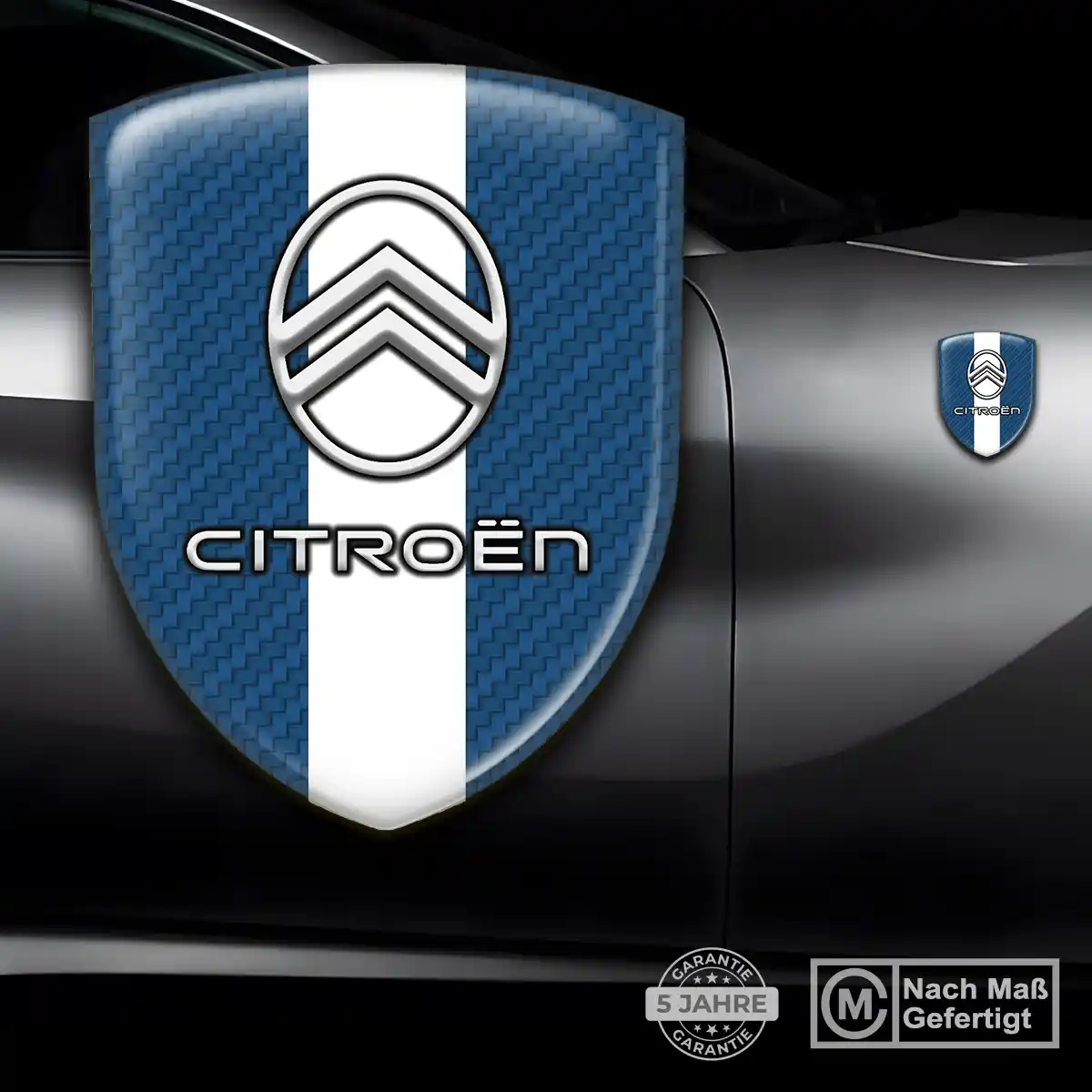 Citroen Aufkleber Auto Elegantes Design
