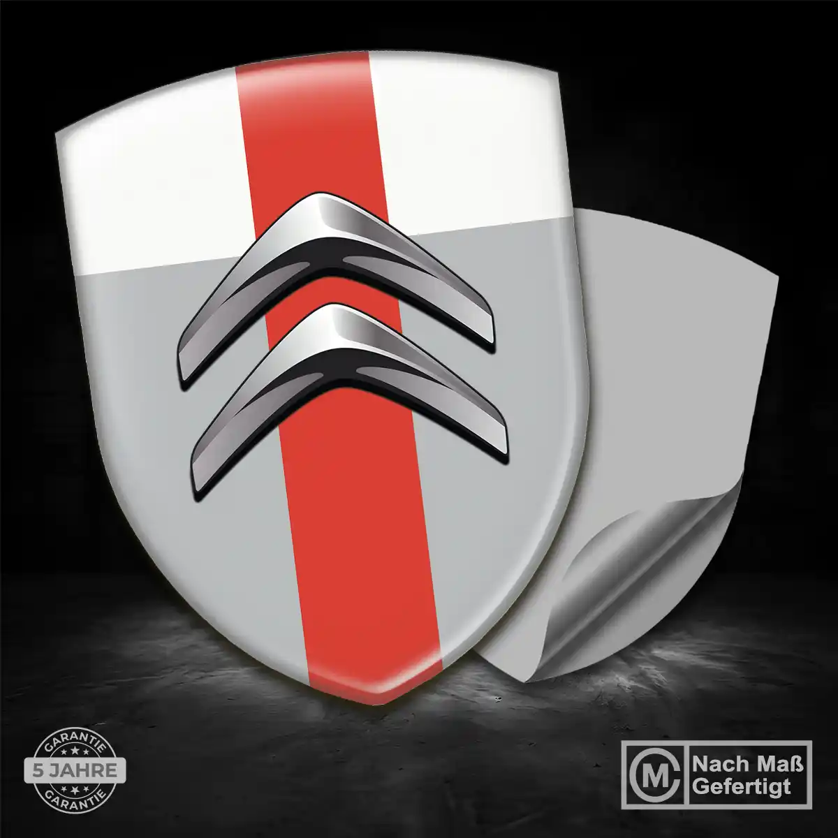 Citroen Aufkleber Edles Design