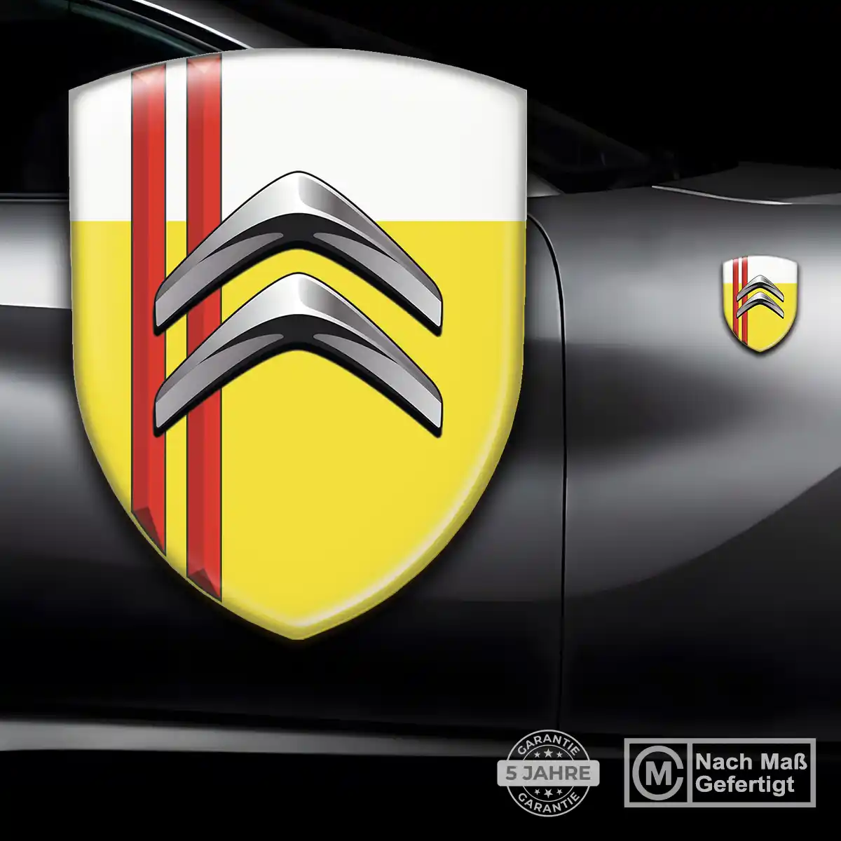 Citroen Aufkleber Elegantes Design