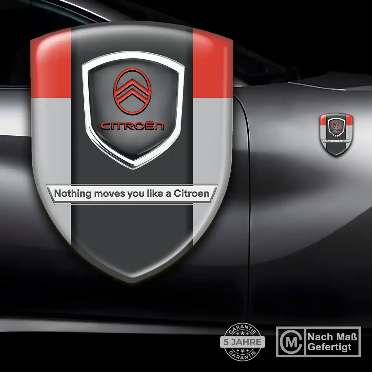 Citroen Aufkleber Emblem Auto Elegantes Design