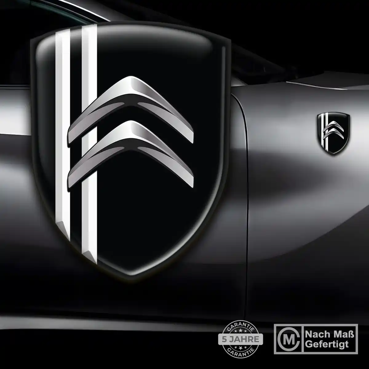 Citroen Aufkleber Emblem Auto Premium-Edition