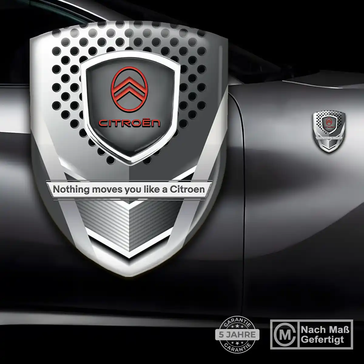 Citroen Aufkleber Emblem Auto Tuningfahrzeug