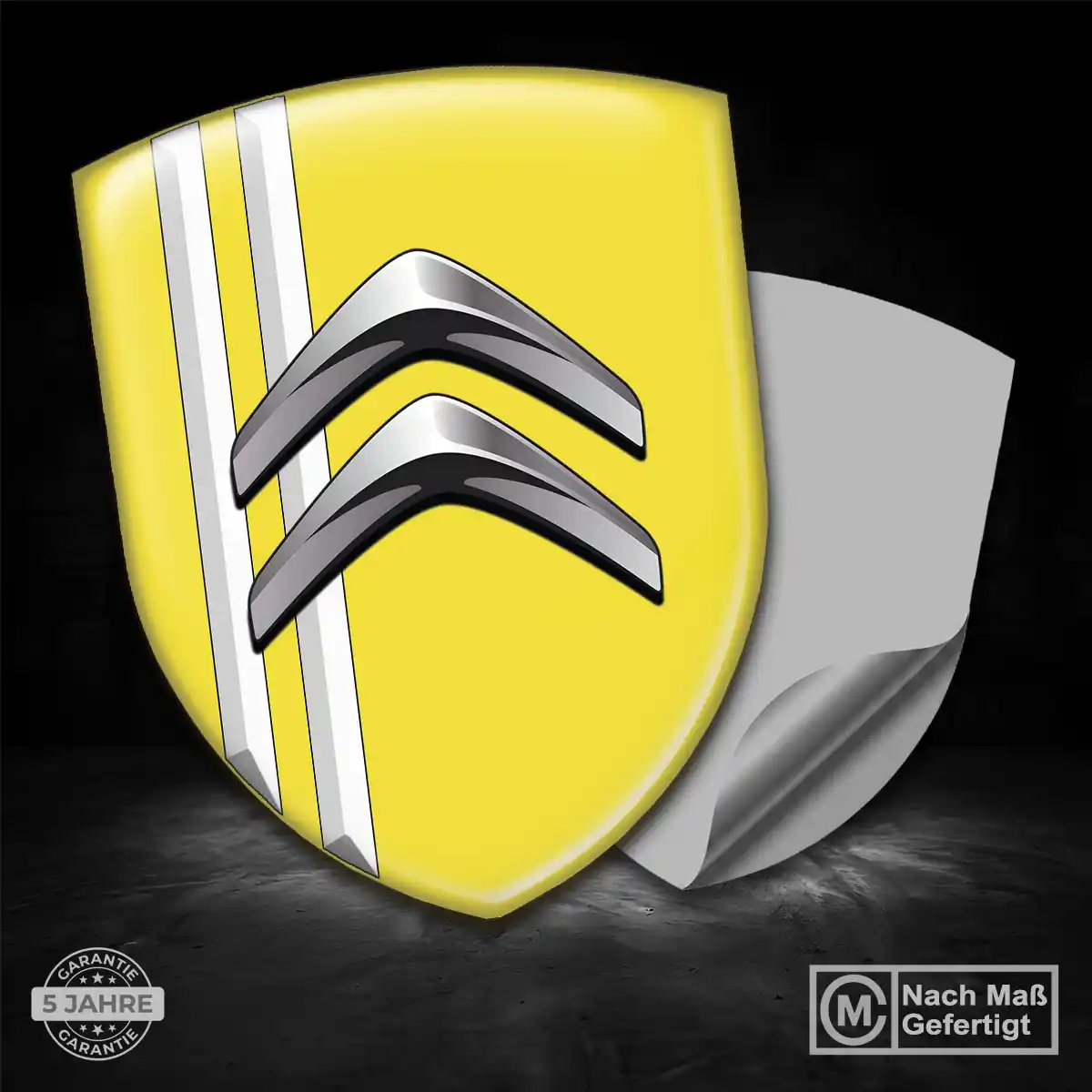 Citroen Aufkleber Emblem Edles Design