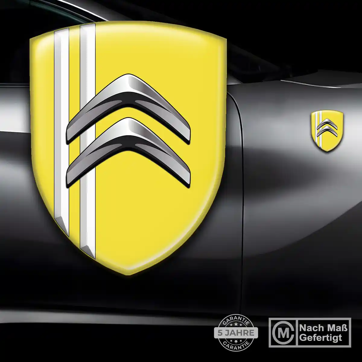 Citroen Aufkleber Emblem Edles Design