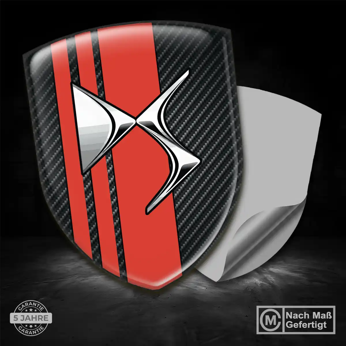 Citroen Aufkleber Emblem Limitierte Auflage
