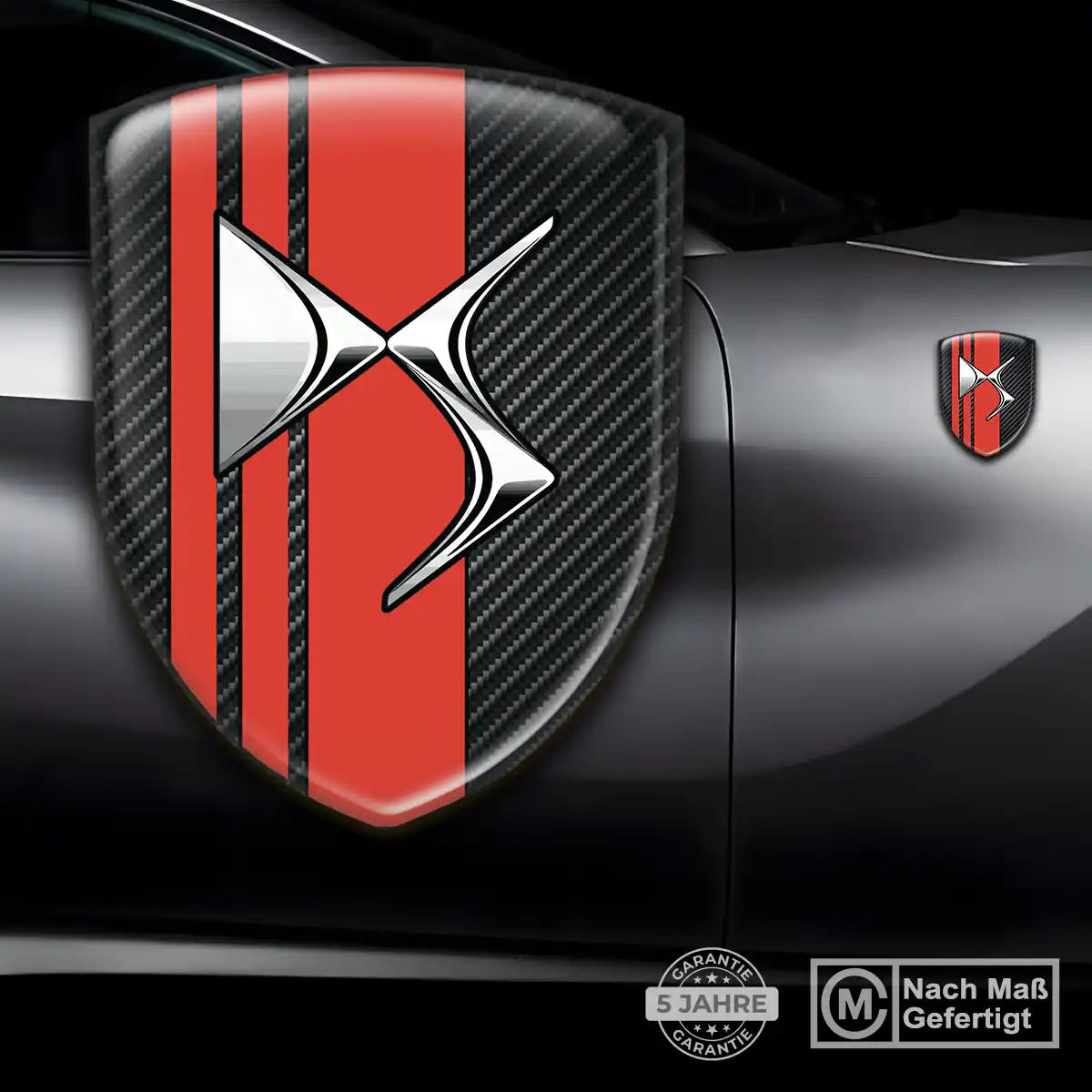 Citroen Aufkleber Emblem Limitierte Auflage