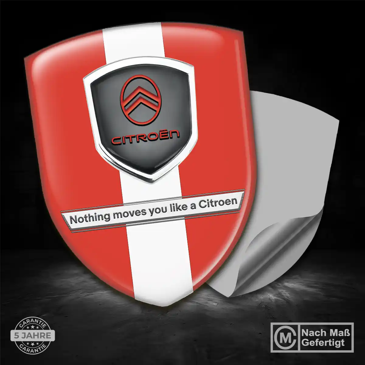 Citroen Aufkleber Emblem Premium-Edition