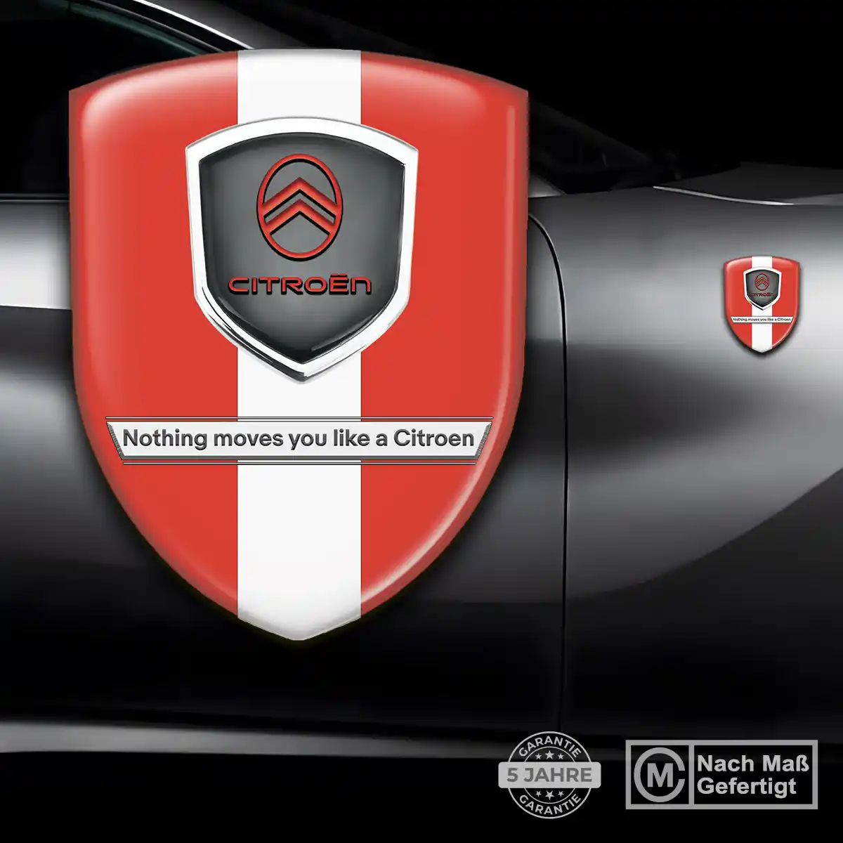 Citroen Aufkleber Emblem Premium-Edition
