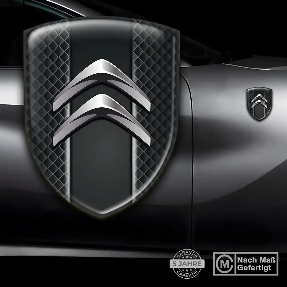 Citroen Aufkleber Emblem Stilvolles Design