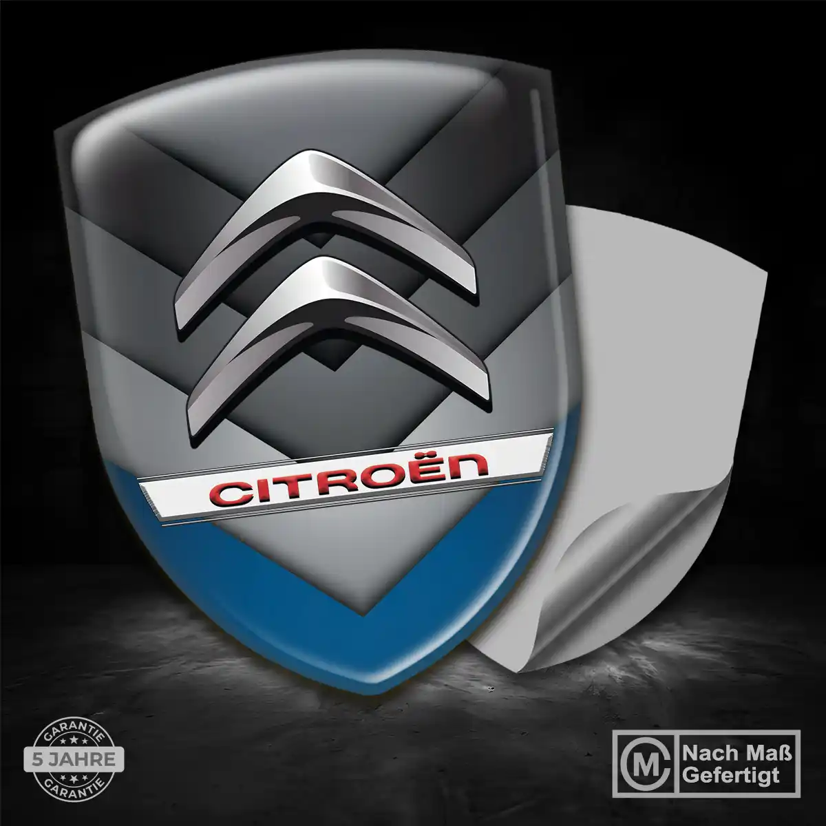 Citroen Aufkleber Emblem Wappen Anspruchsvolles Design