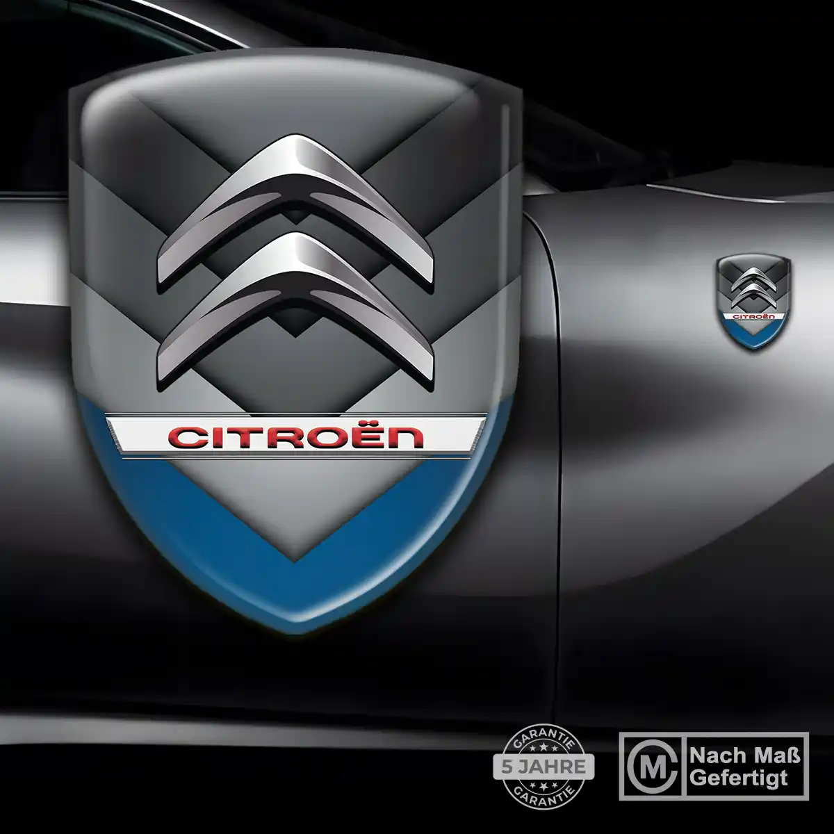 Citroen Aufkleber Emblem Wappen Anspruchsvolles Design