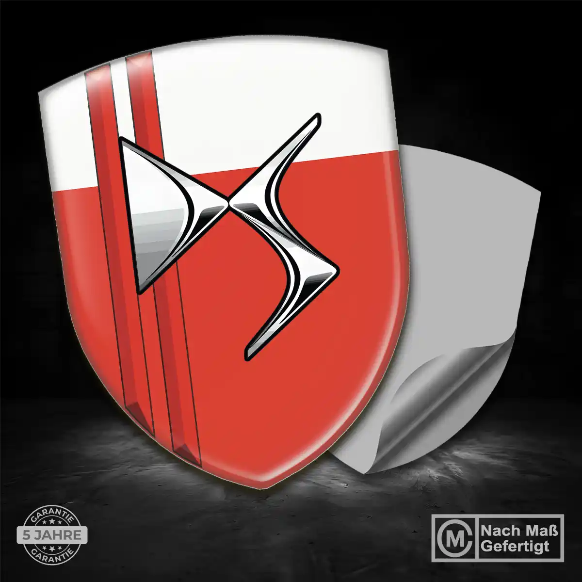 Citroen Aufkleber Emblem Wappen Ausdrucksstarkes Design