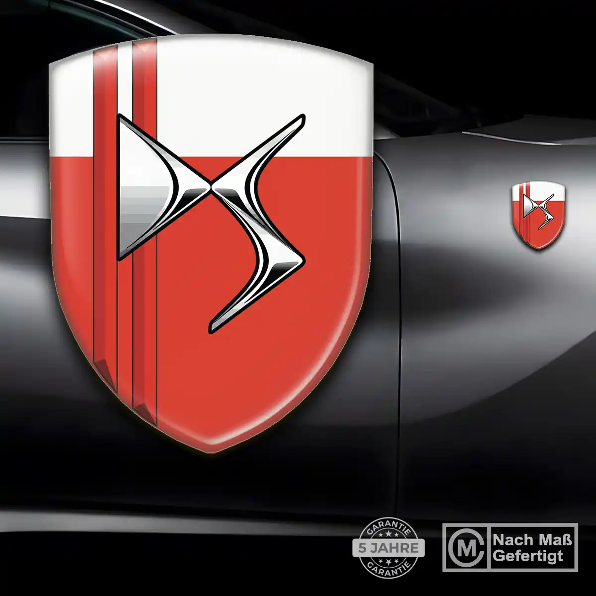 Citroen Aufkleber Emblem Wappen Ausdrucksstarkes Design