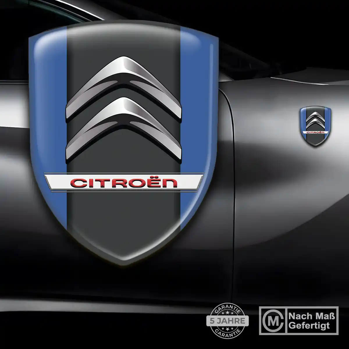 Citroen Aufkleber Emblem Wappen Auto Elegantes Design