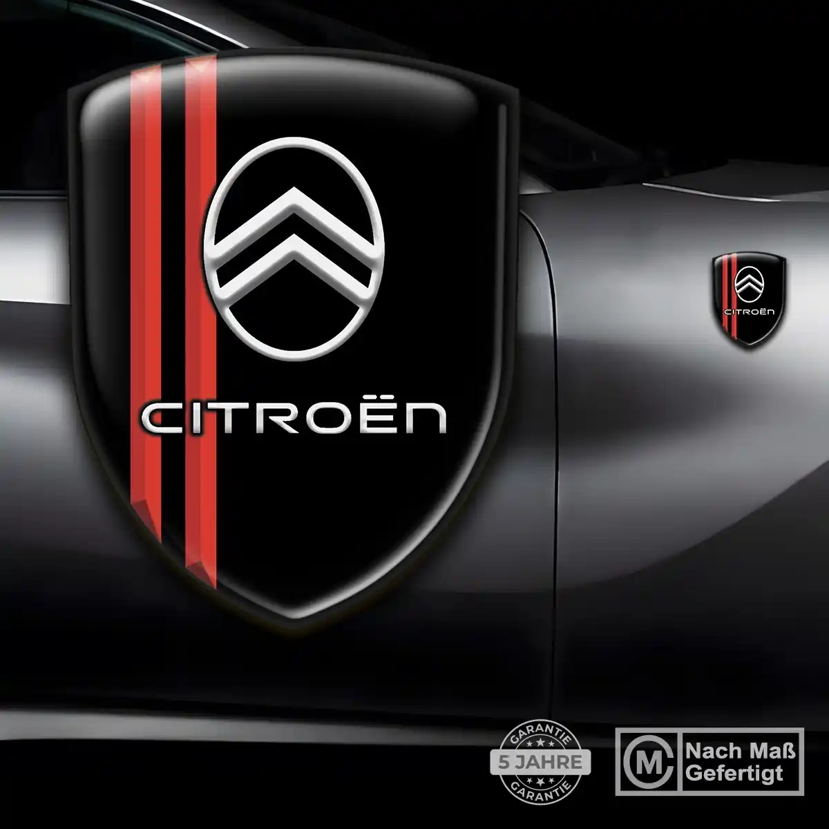 Citroen Aufkleber Emblem Wappen Auto Exterieurdesign