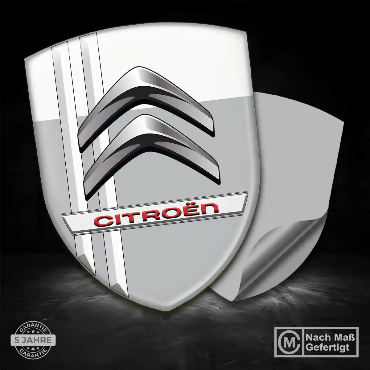 Citroen Aufkleber Emblem Wappen Auto Hochwertiges Harz