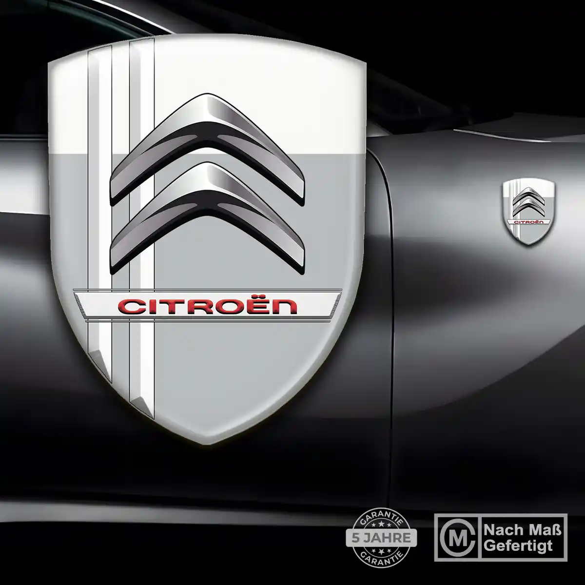 Citroen Aufkleber Emblem Wappen Auto Hochwertiges Harz
