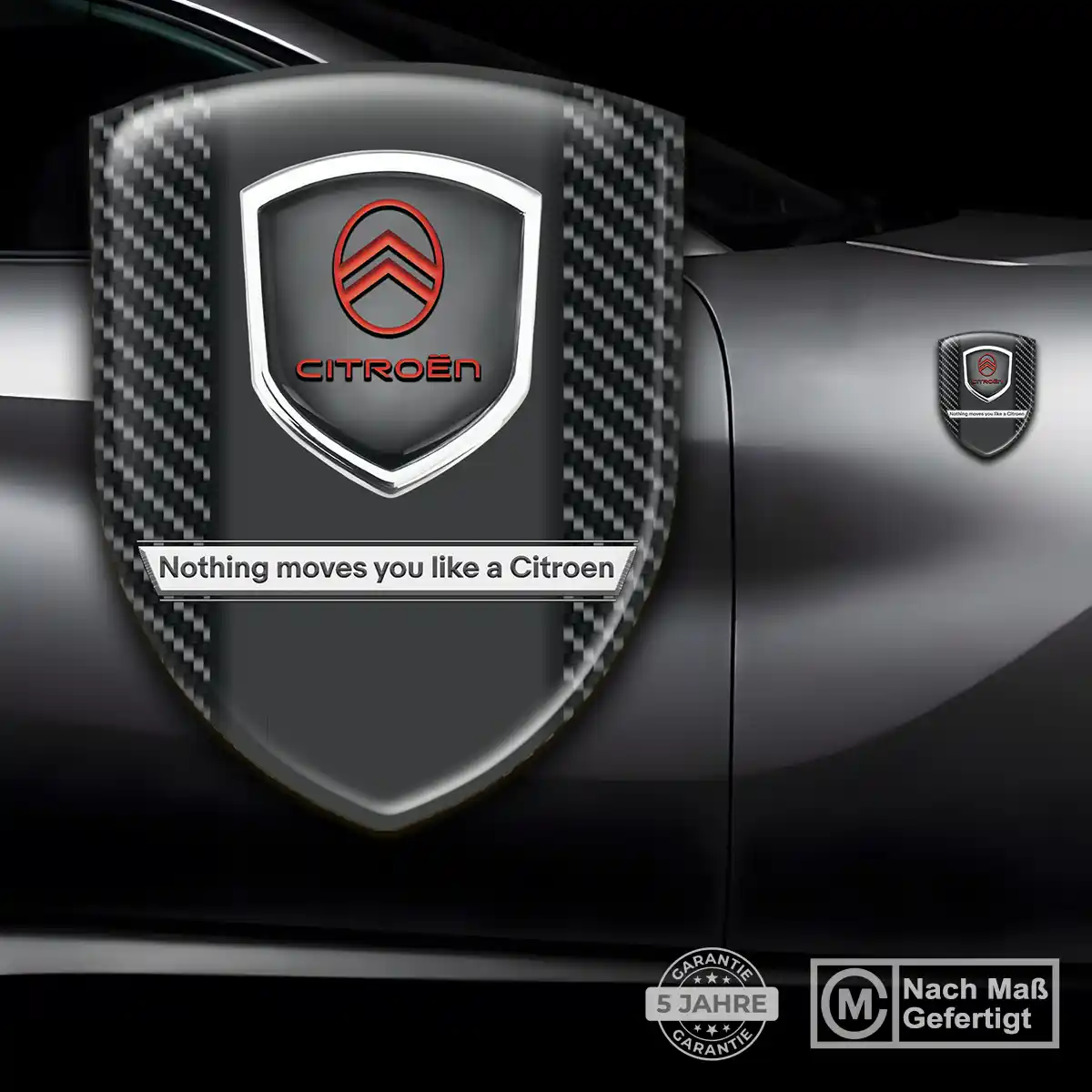 Citroen Aufkleber Emblem Wappen Auto Limitierte Auflage