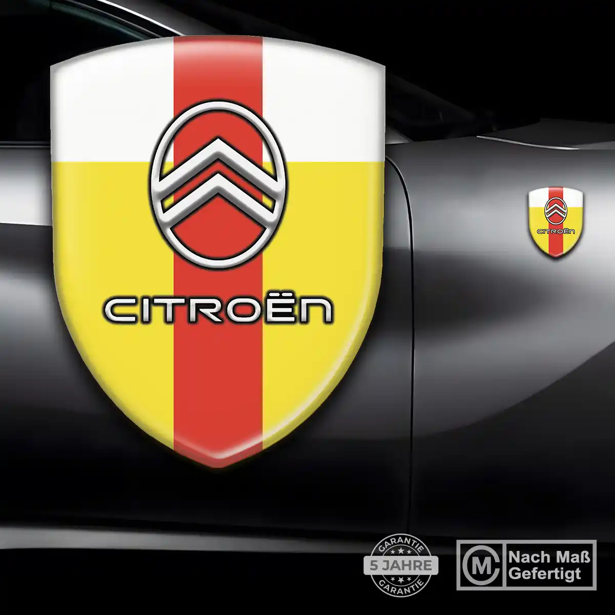 Citroen Aufkleber Emblem Wappen Erstklassige Qualität