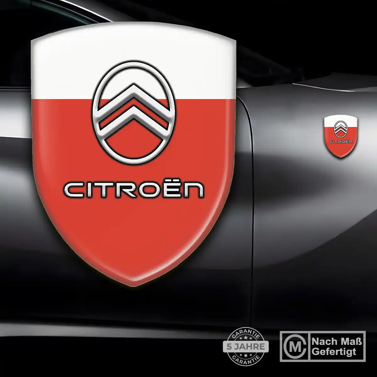 Citroen Aufkleber Emblem Wappen Interieurdesign