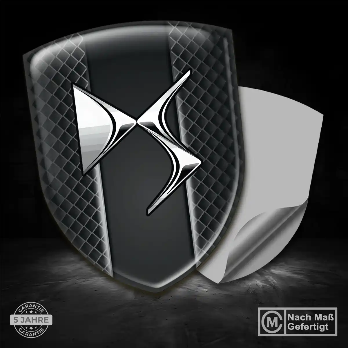 Citroen Aufkleber Emblem Wappen Luxus-Edition