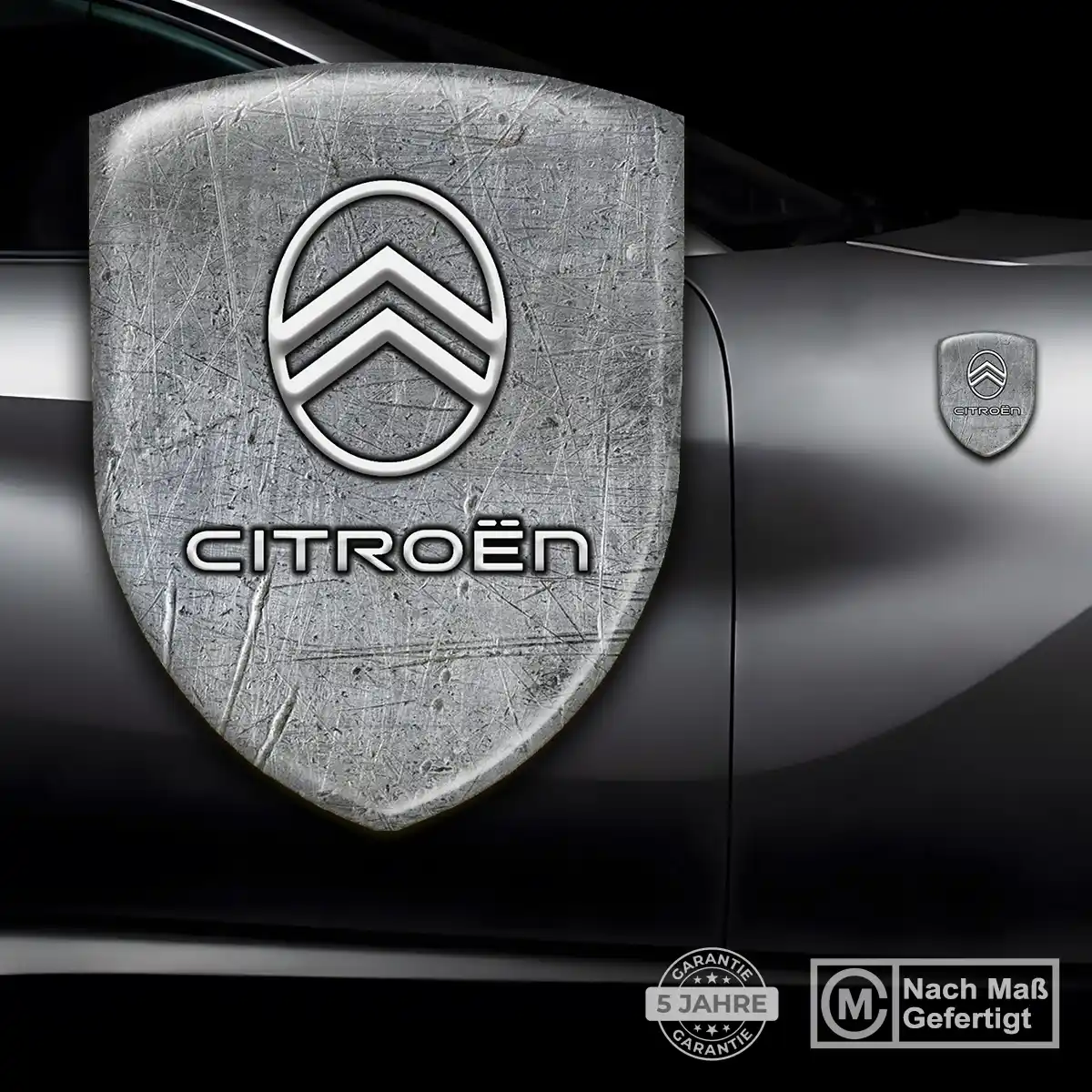 Citroen Aufkleber Emblem Wappen Modernes Design