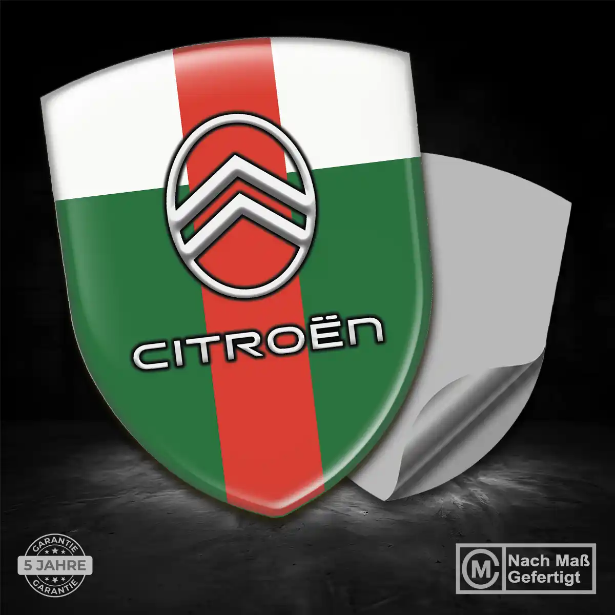 Citroen Aufkleber Emblem Wappen Premiumqualität