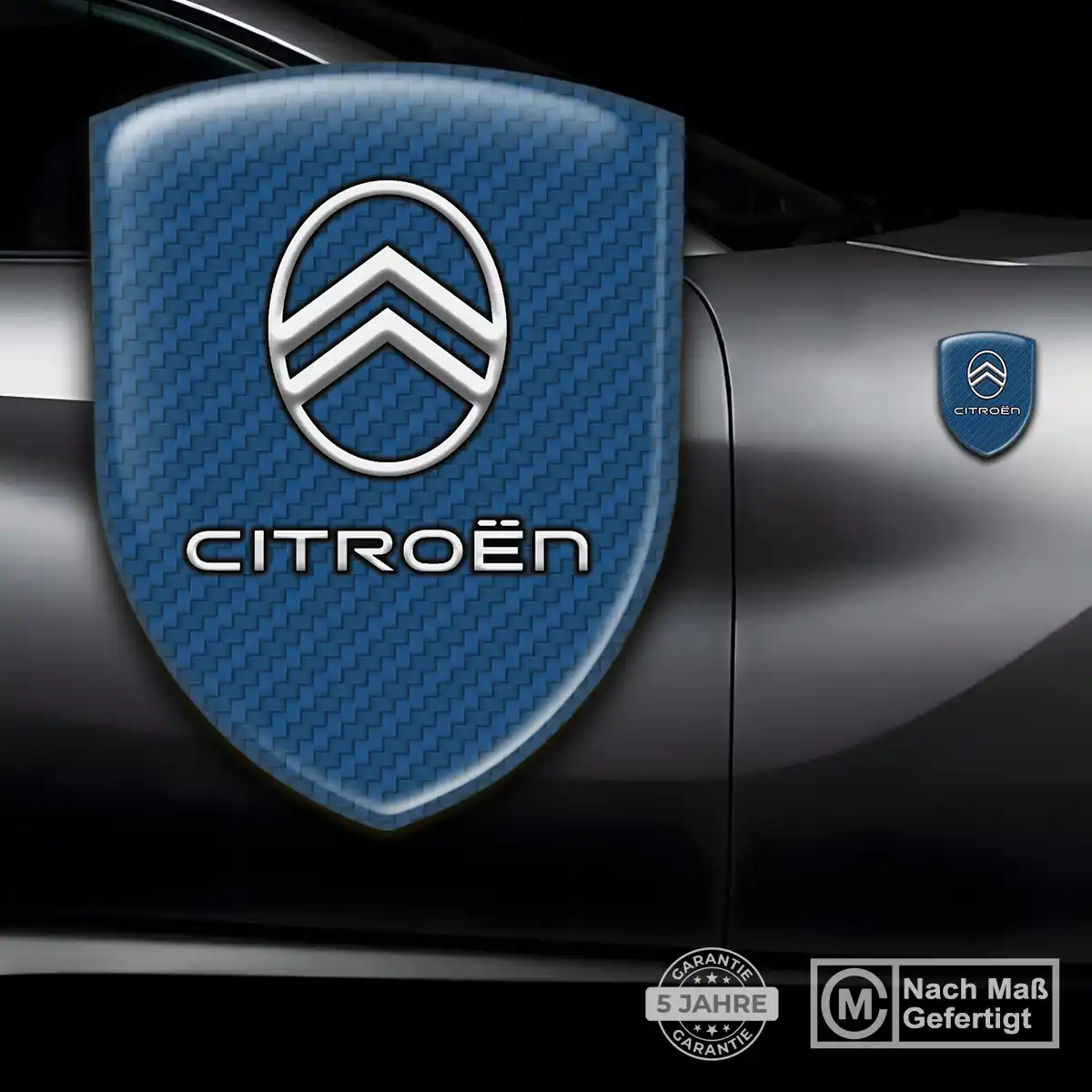 Citroen Aufkleber Emblem Wappen Tuningfahrzeug