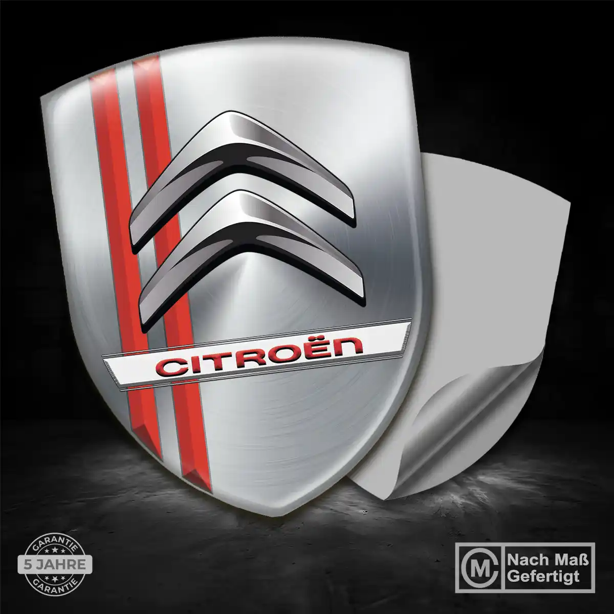 Citroen Aufkleber Embleme Silikon Auto Exterieurdesign