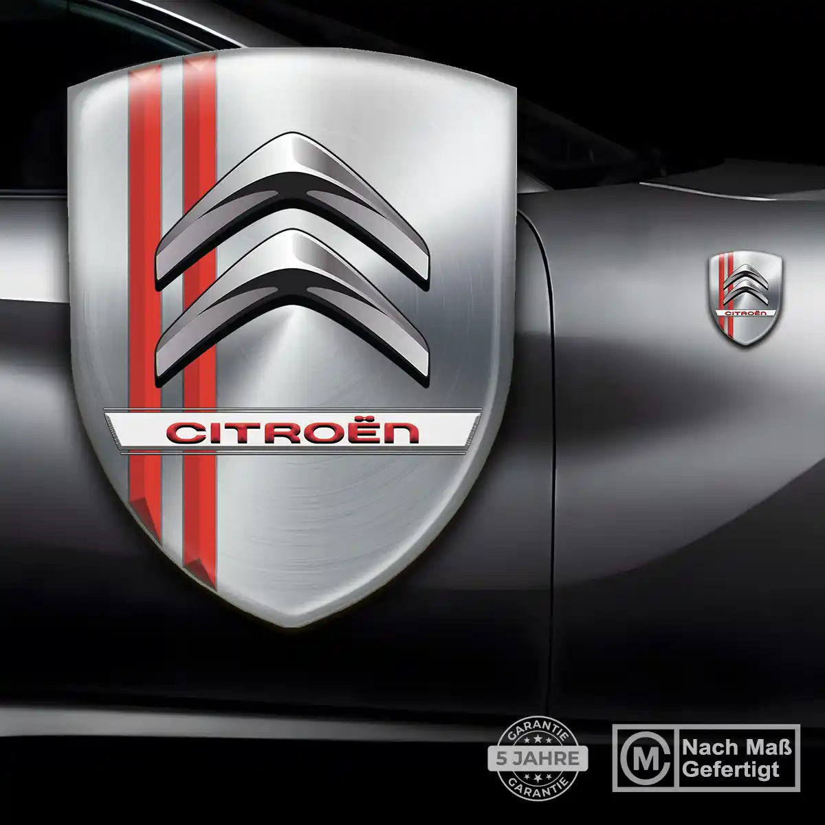 Citroen Aufkleber Embleme Silikon Auto Exterieurdesign