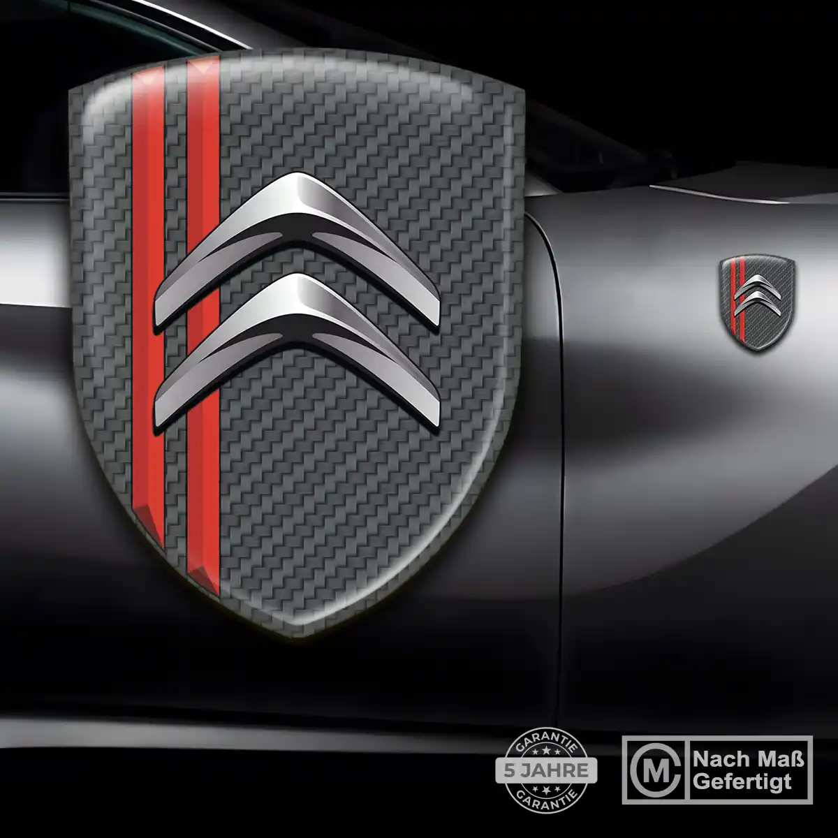 Citroen Aufkleber Embleme Silikon Auto Markenedition