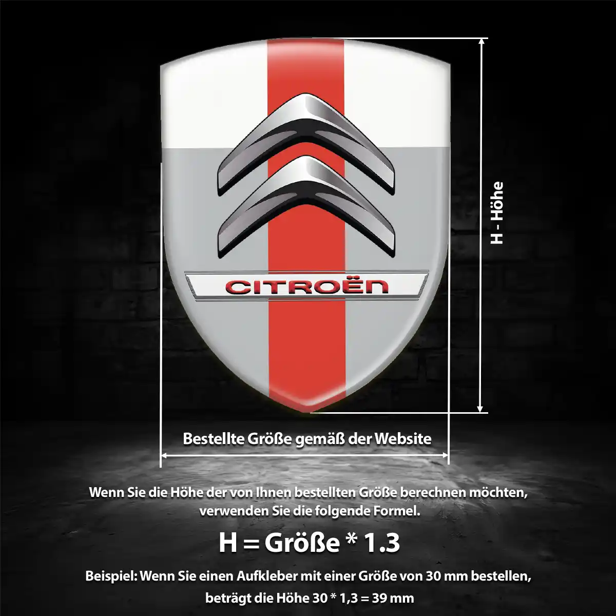 Citroen Aufkleber Embleme Silikon Auto Modernes Design