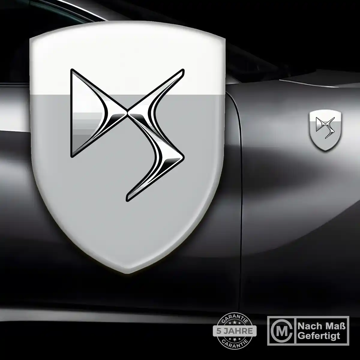Citroen Aufkleber Embleme Silikon Auto Premium-Edition