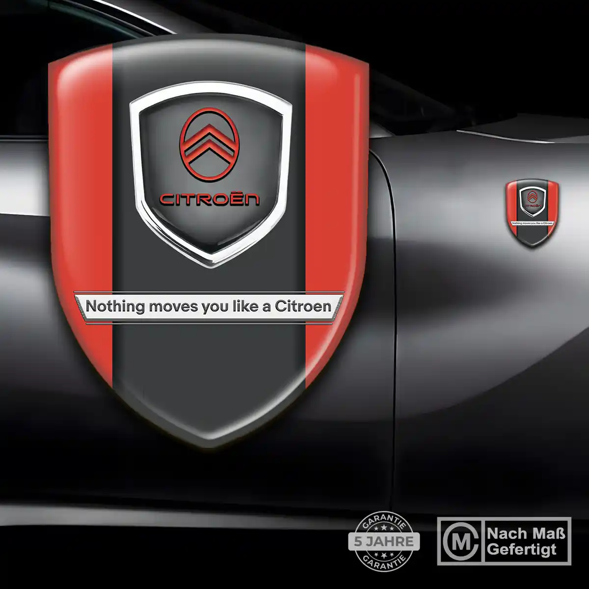 Citroen Aufkleber Embleme Silikon Auto Premiumqualität