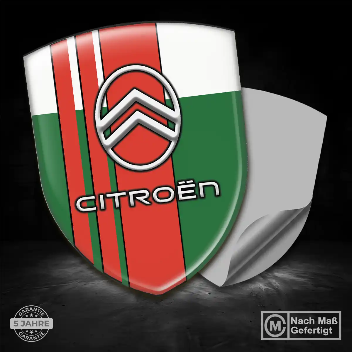Citroen Aufkleber Embleme Silikon Auto Tuningfahrzeug
