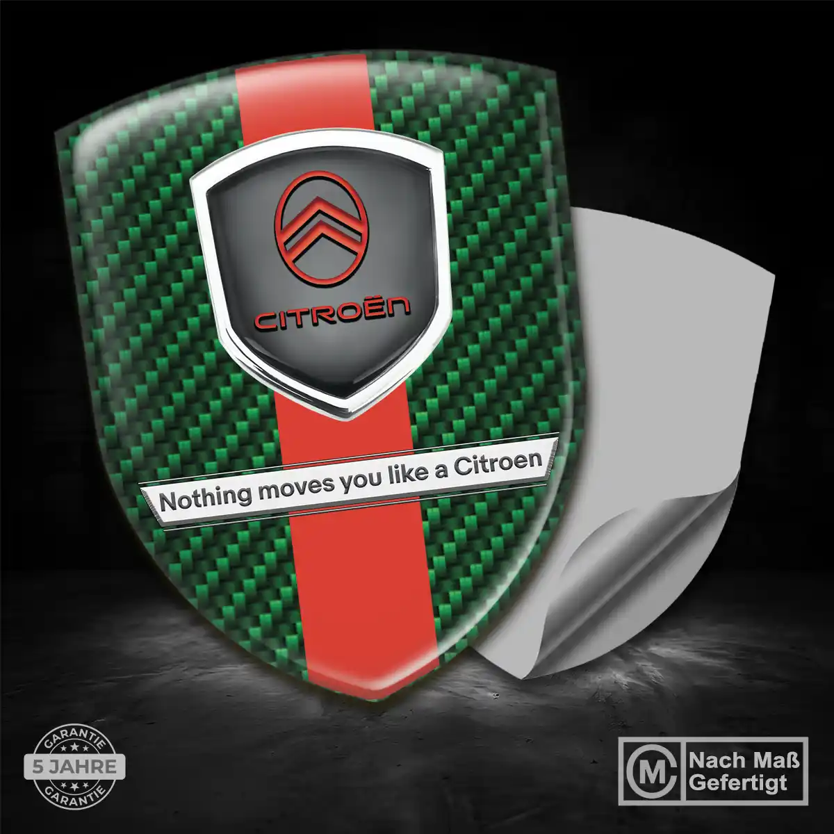 Citroen Aufkleber Embleme Silikon Hochwertiges Harz
