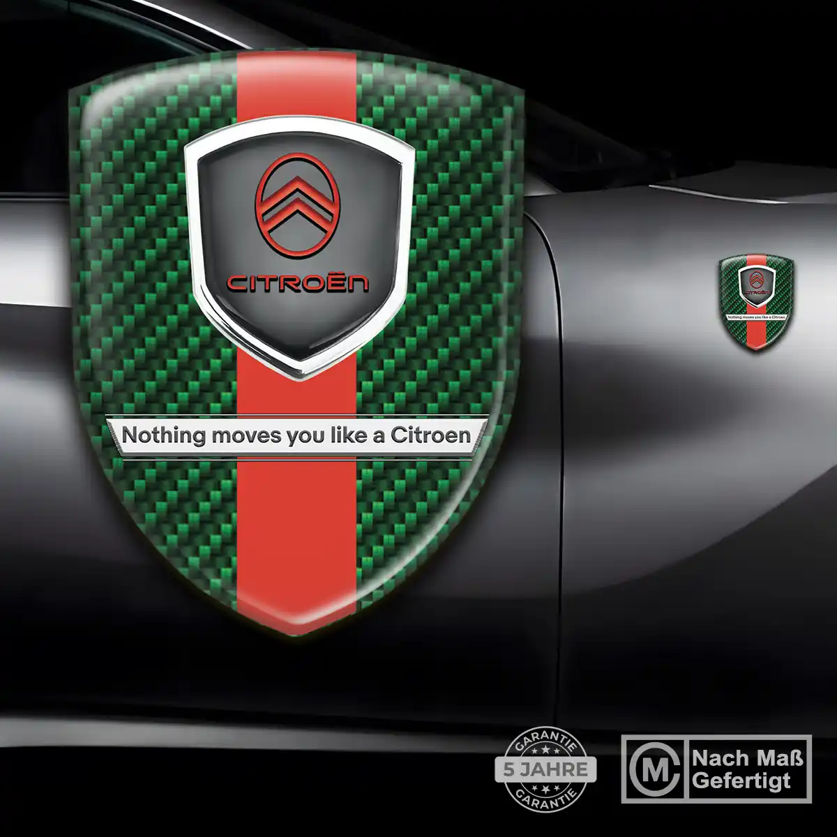 Citroen Aufkleber Embleme Silikon Hochwertiges Harz