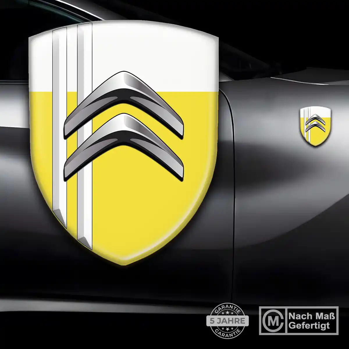Citroen Aufkleber Embleme Silikon Premiumqualität