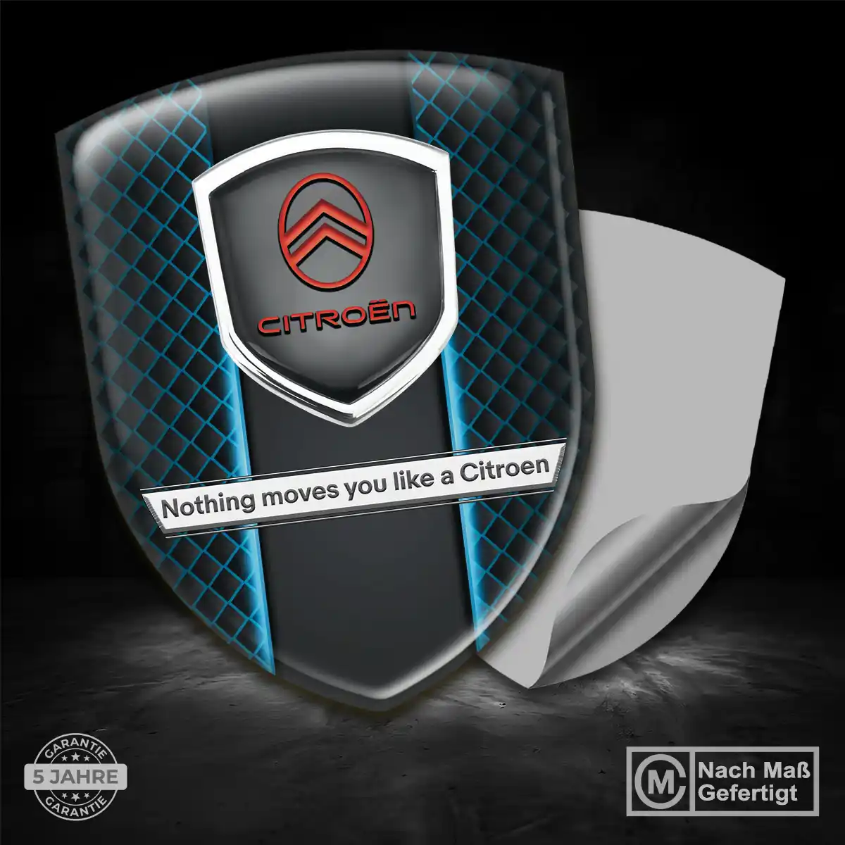 Citroen Aufkleber Embleme Silikon Stilvolles Design
