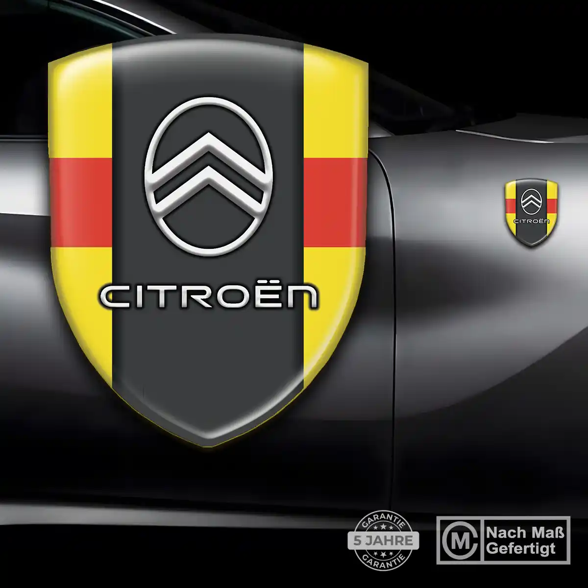 Citroen Aufkleber Embleme Silikon Tuningfahrzeug