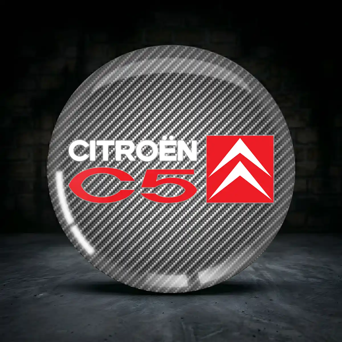 Citroen Aufkleber Epoxidharz Stilvolles Design