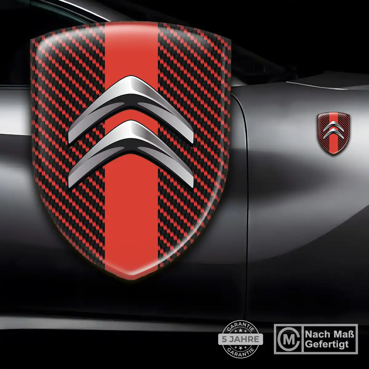 Citroen Aufkleber Hochwertiges Harz