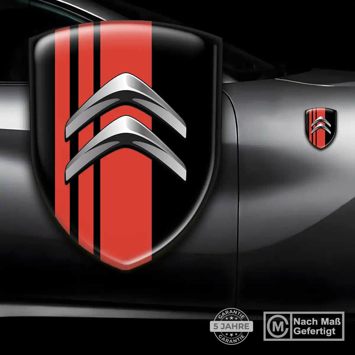 Citroen Aufkleber Interieurdesign