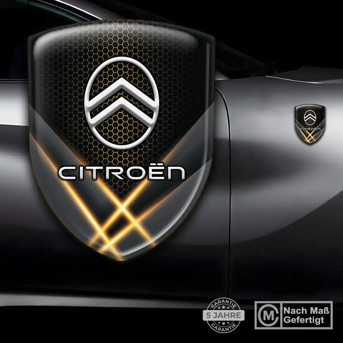Citroen Aufkleber Modernes Design