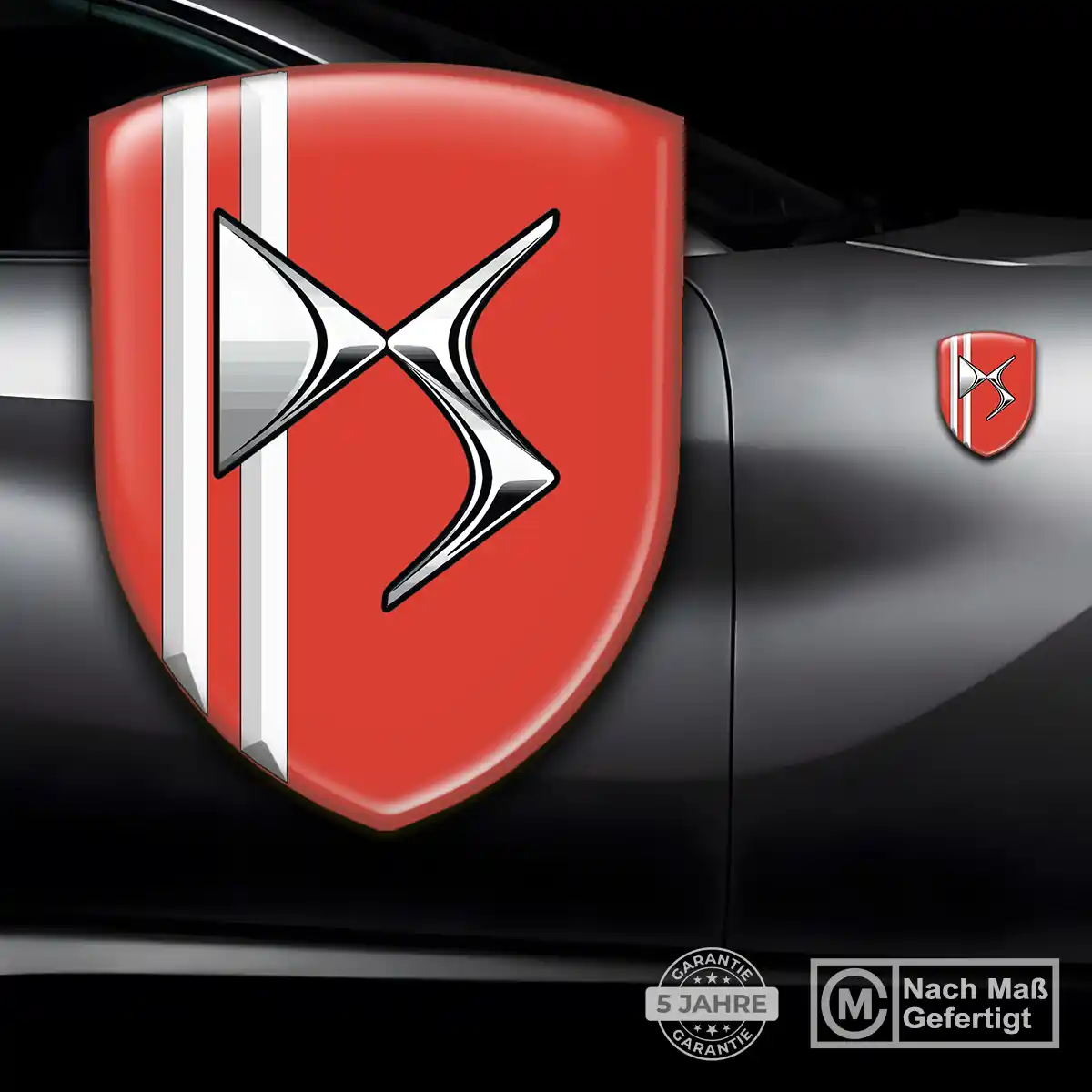 Citroen Aufkleber Silikon Embleme Auto Edles Design