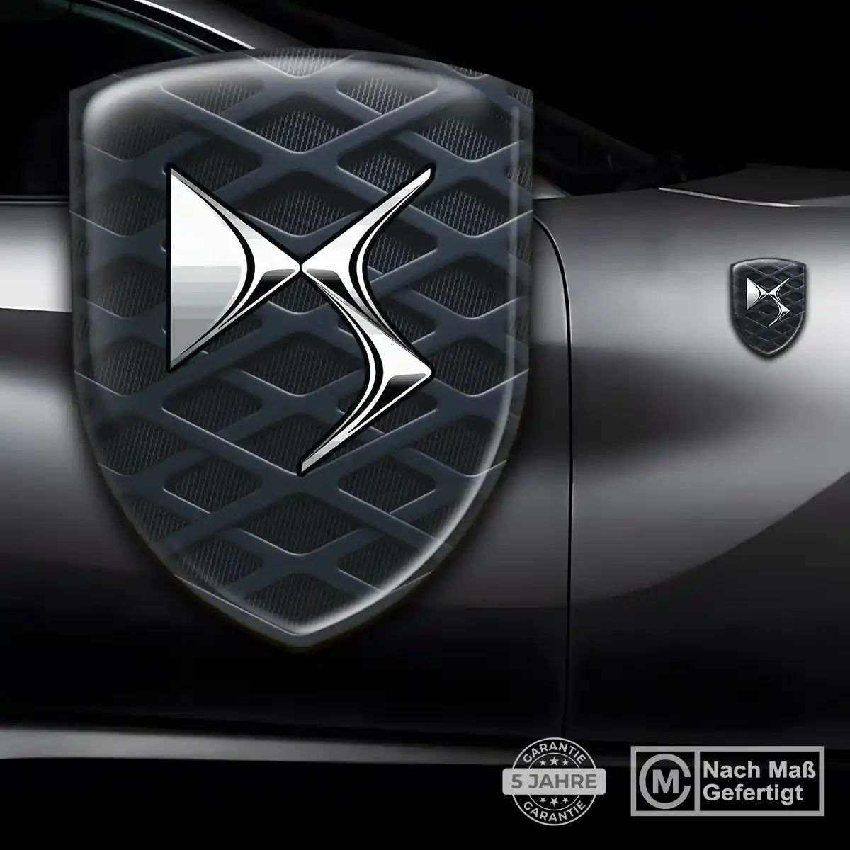 Citroen Aufkleber Silikon Embleme Auto Hochwertiges Harz