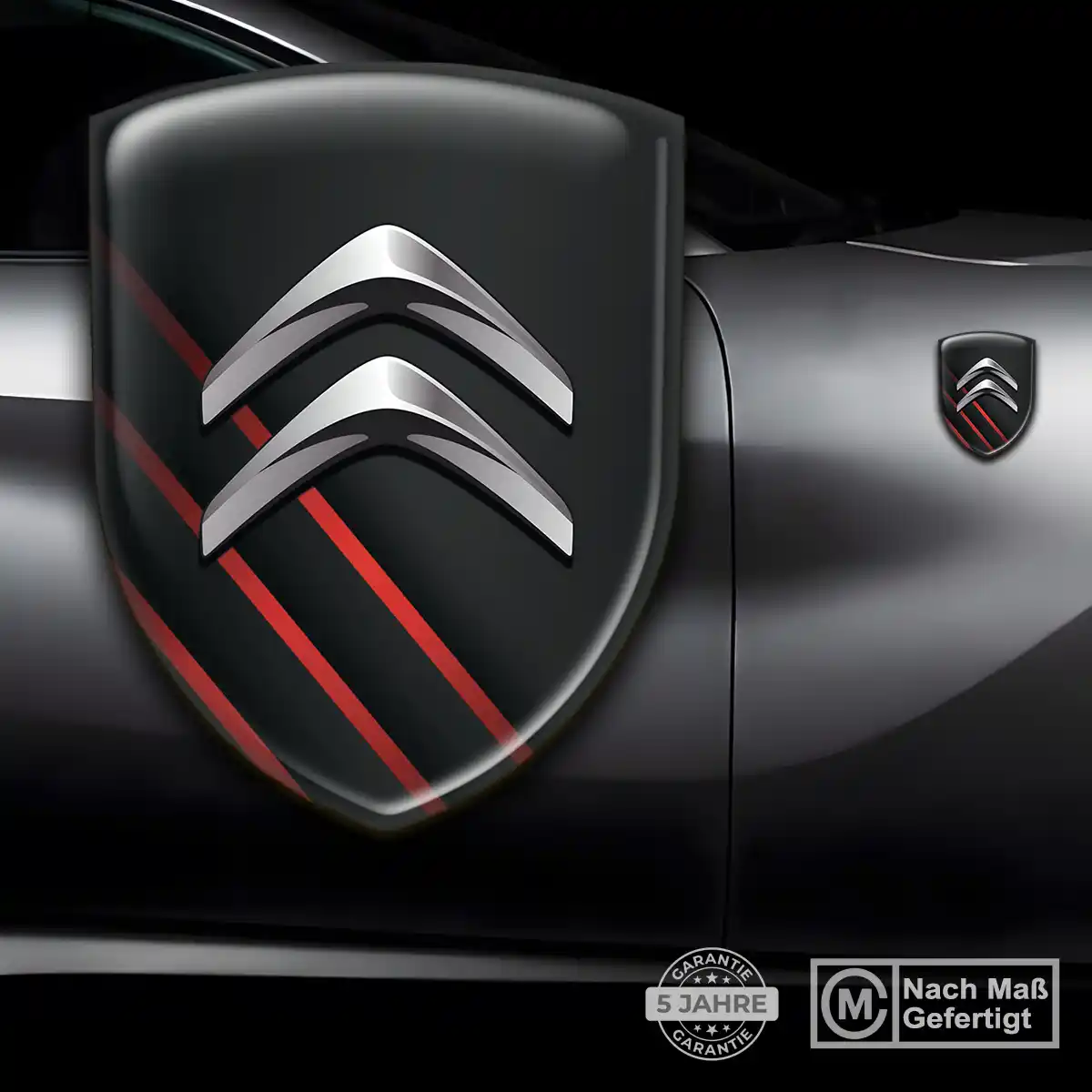 Citroen Aufkleber Silikon Embleme Auto Premiumqualität
