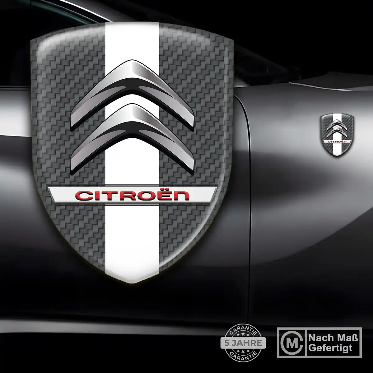 Citroen Aufkleber Silikon Embleme Elegantes Design