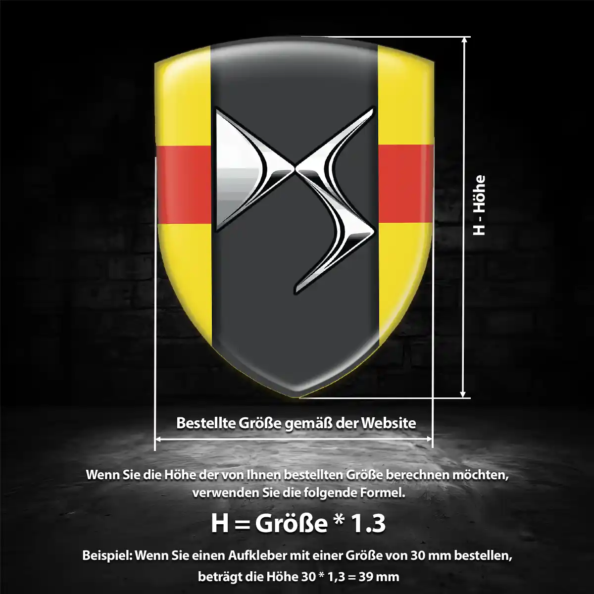 Citroen Aufkleber Silikon Embleme Erstklassige Qualität